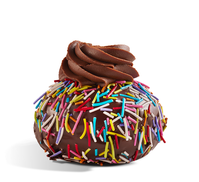 Chocolate Sprinkles Donut By Donutelier